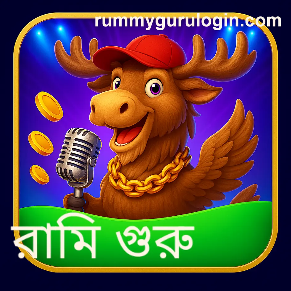 Indian user checking rummy guru status on a smartphone